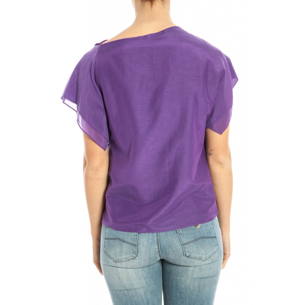 MAGLIA TOP SAMPLE VIOLA