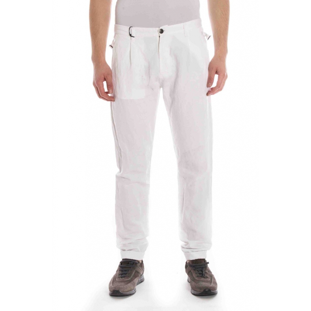 PANTALONI PANTALONE SAMPLE BIANCO