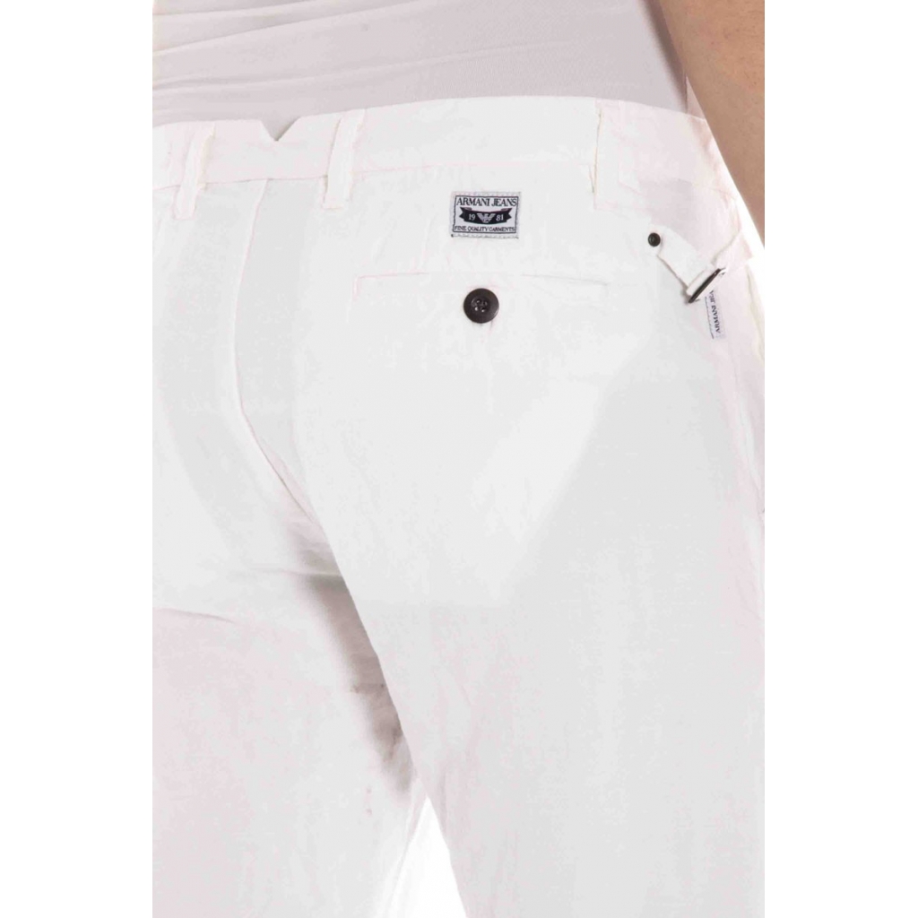 PANTALONI PANTALONE SAMPLE BIANCO