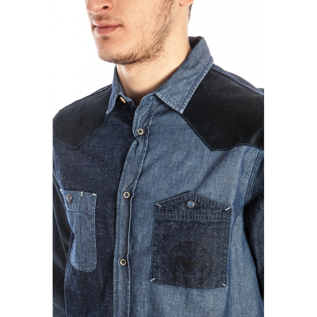 CAMICIA CAMICIA SAMPLE DENIM