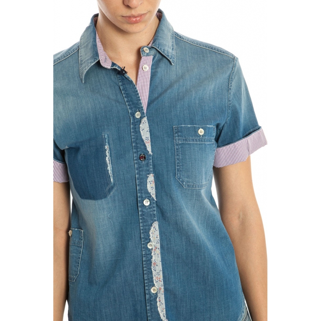 CAMICIA CAMICIA SAMPLE DENIM