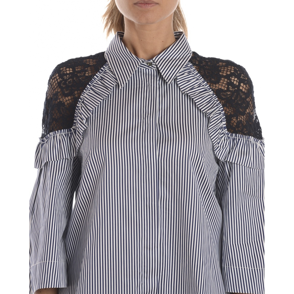 CAMICIA FELICITY BLU