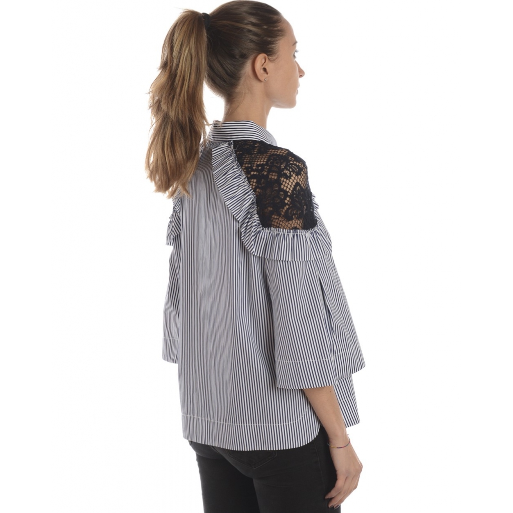 CAMICIA FELICITY BLU