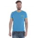 T-SHIRT TIGER POCKET T SHIRT AZZURRO