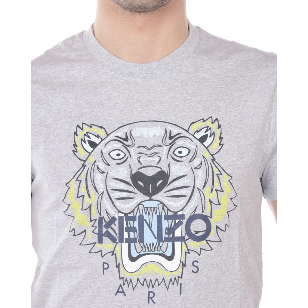 T SHIRT TIGER T SHIRT GRIGIO