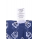 FOULARD BORDERLINE BLU