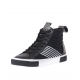 STIVALETTI SNEAKER PU LYC SBR MESH LZD PU NERO