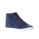 STIVALETTI SNEAKER COW SUEDE HOLOGRAM PU BLU