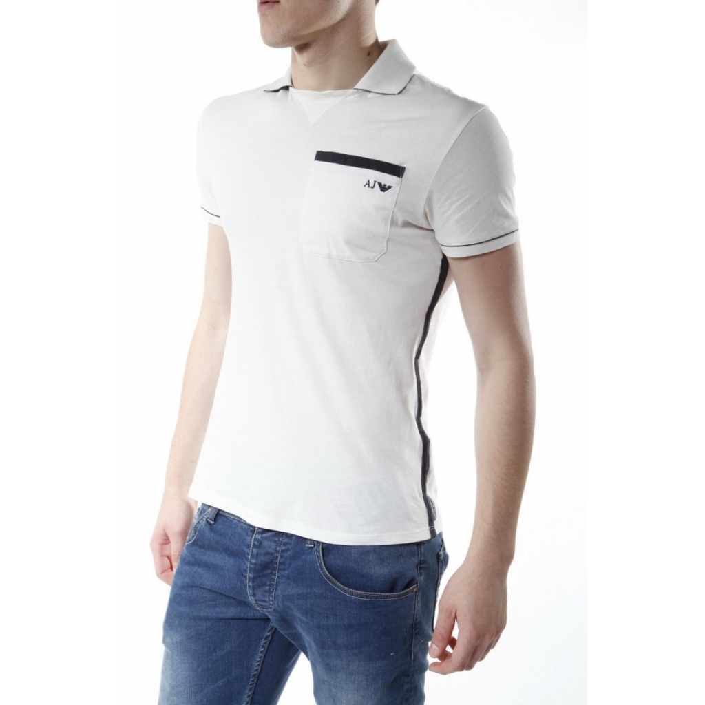 T-SHIRT CAMPIONARIO ARMANI BIANCO