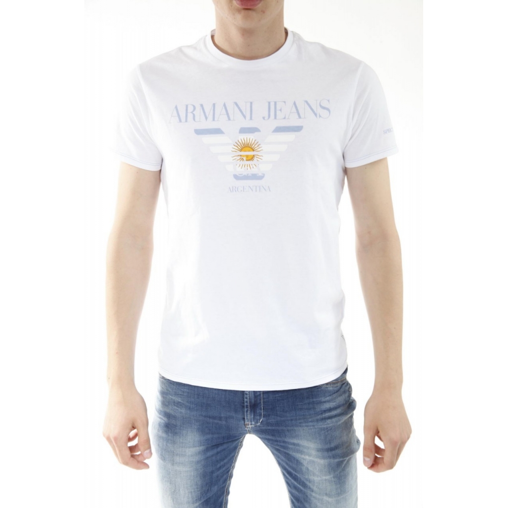 T-SHIRT CAMPIONARIO ARMANI BIANCO