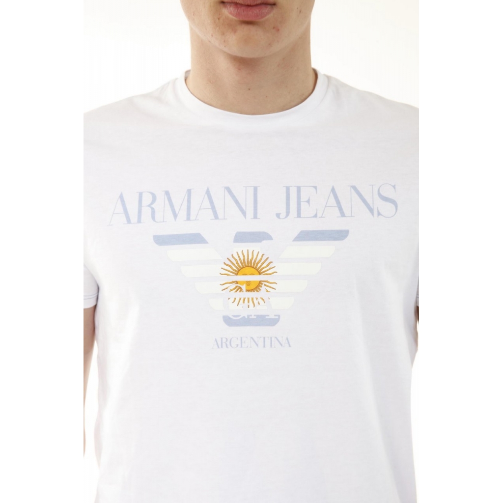 T-SHIRT CAMPIONARIO ARMANI BIANCO