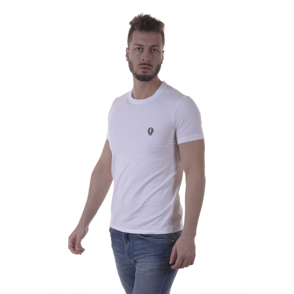 T-SHIRT SPORT CREST BIANCO