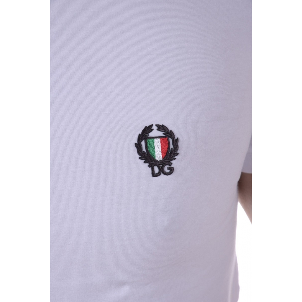 T-SHIRT SPORT CREST BIANCO