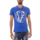 T-SHIRT JERSEY COT SOLE BLU