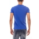 T-SHIRT JERSEY COT SOLE BLU