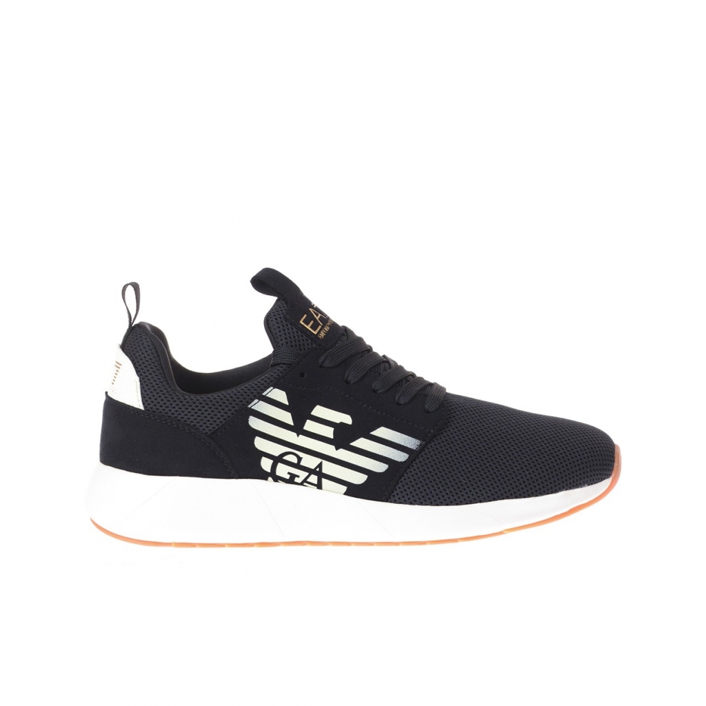 SCARPE SNEAKER FUSION RACER U NERO