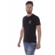 T-SHIRT JERSEY VISCOSA OMBRINA NERO