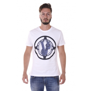 T-SHIRT JERSEY COT LUNA BIANCO