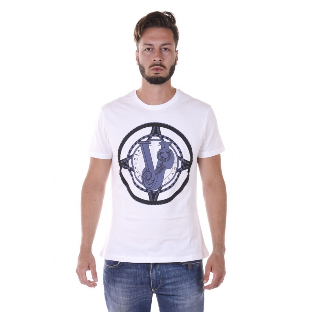 T-SHIRT JERSEY COT LUNA BIANCO