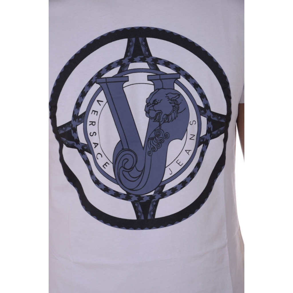 T-SHIRT JERSEY COT LUNA BIANCO