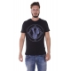 T-SHIRT JERSEY COT LUNA NERO