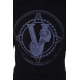T-SHIRT JERSEY COT LUNA NERO