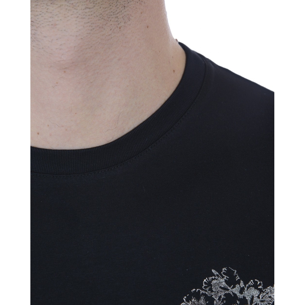 T-SHIRT PRINT VJ FLOW SLIM MC NERO