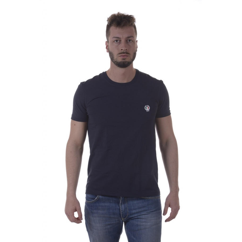 T-SHIRT SPORT CREST BLU