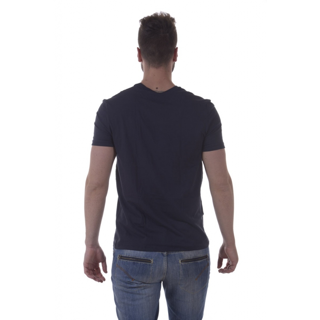 T-SHIRT SPORT CREST BLU