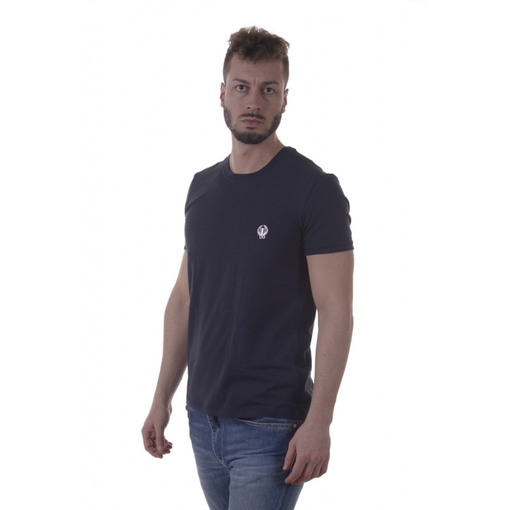 T-SHIRT SPORT CREST BLU