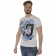 T-SHIRT PRINT 21 SLIM MC BIANCO