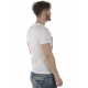 T-SHIRT PRINT 21 SLIM MC BIANCO