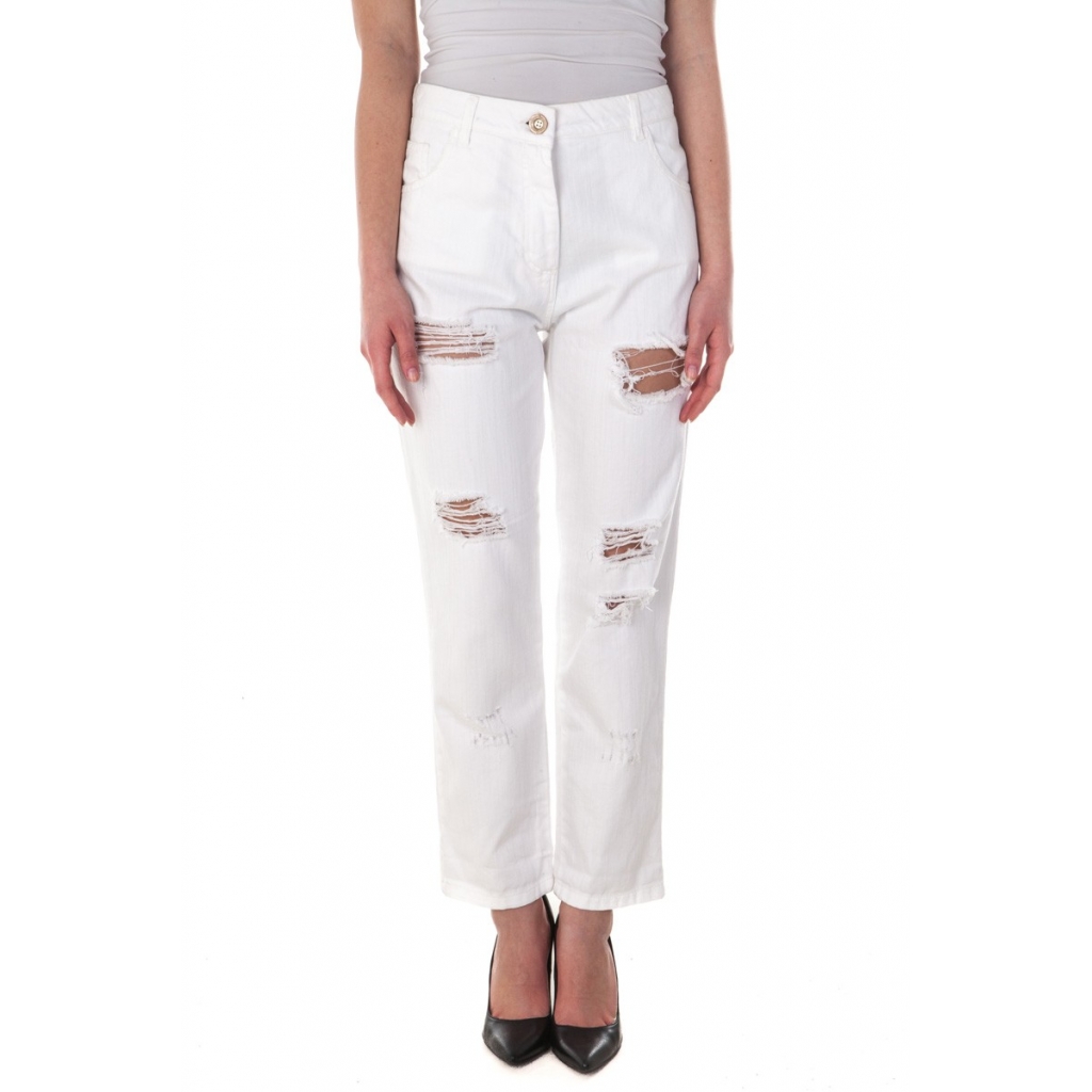 JEANS SUMAMPA BIANCO