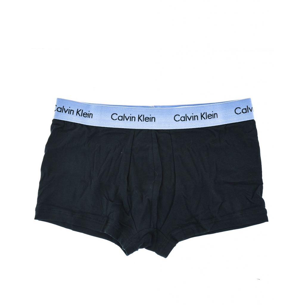 3 BOXER LOW RISE TRUNKS CELESTE