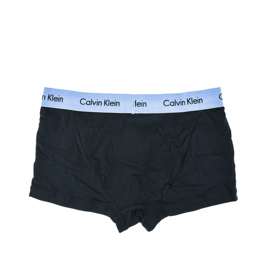 3 BOXER LOW RISE TRUNKS CELESTE