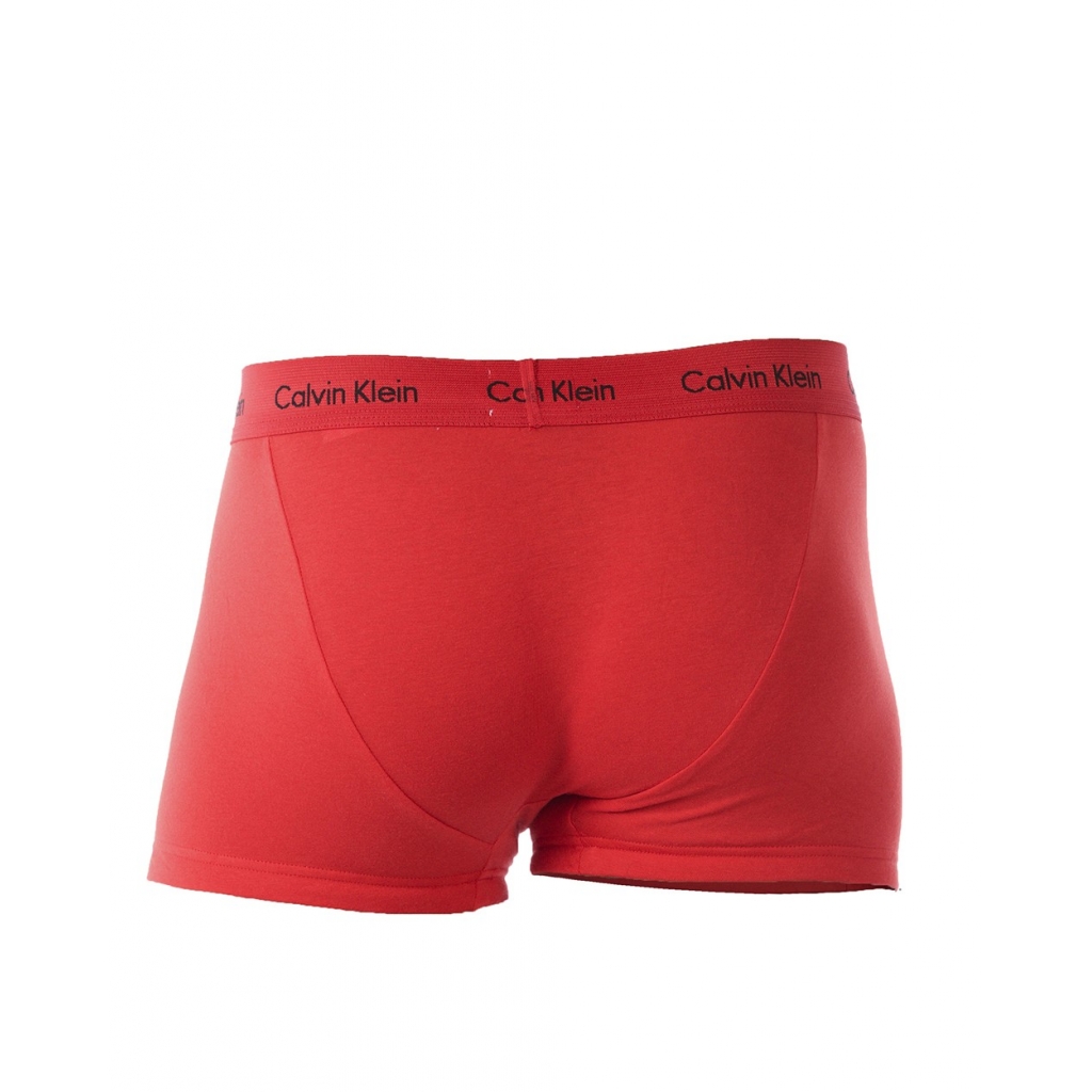 3 BOXER LOW RISE TRUNKS BLU