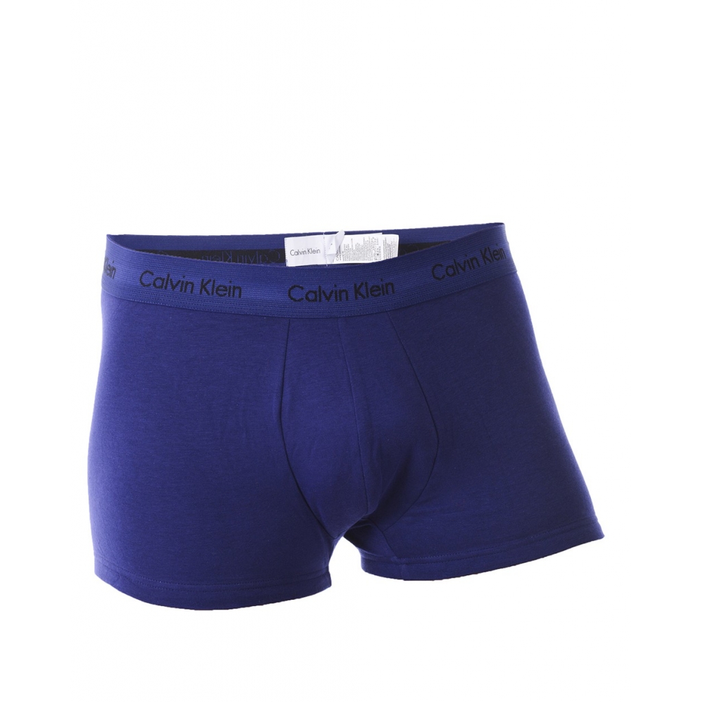 3 BOXER LOW RISE TRUNKS BLU