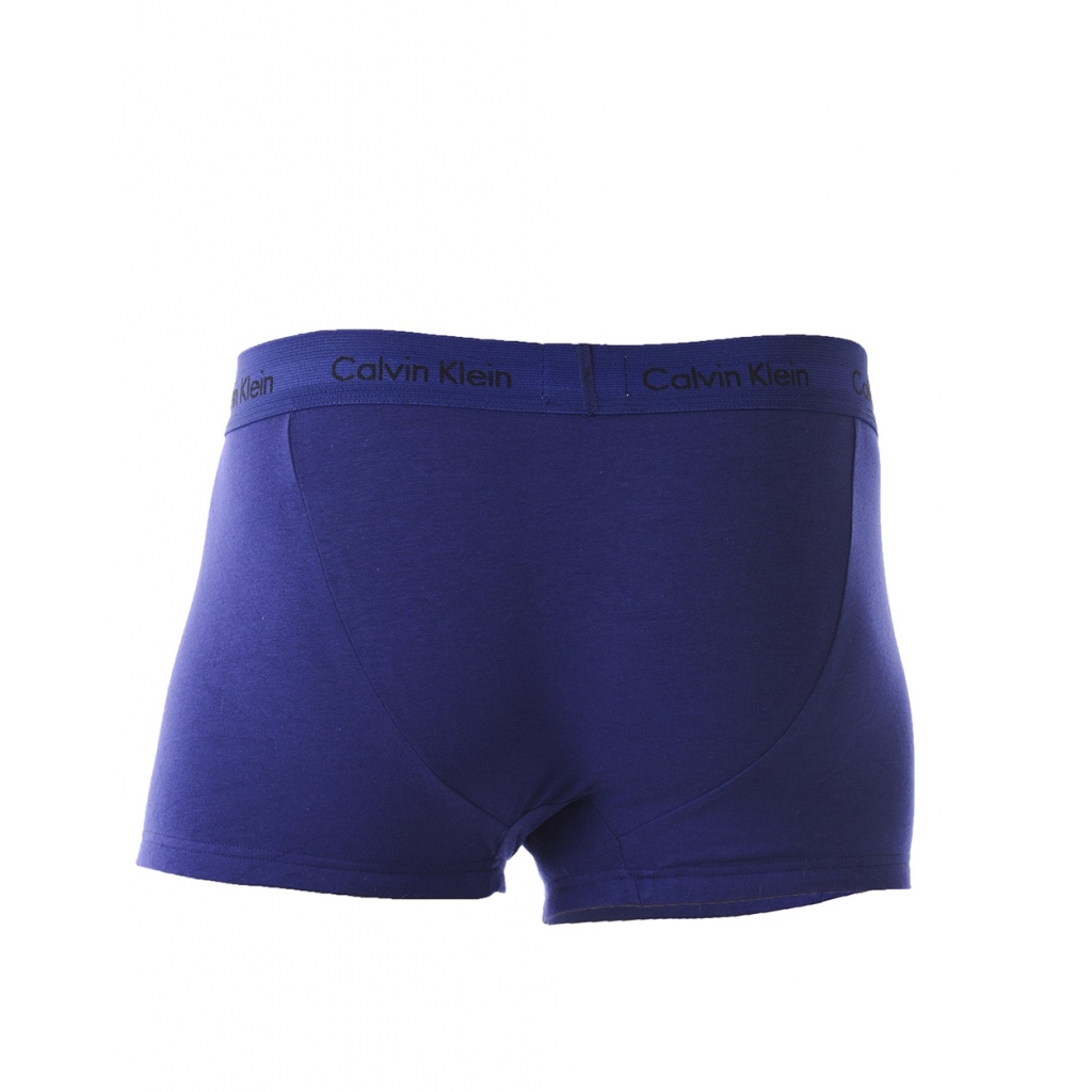 3 BOXER LOW RISE TRUNKS BLU