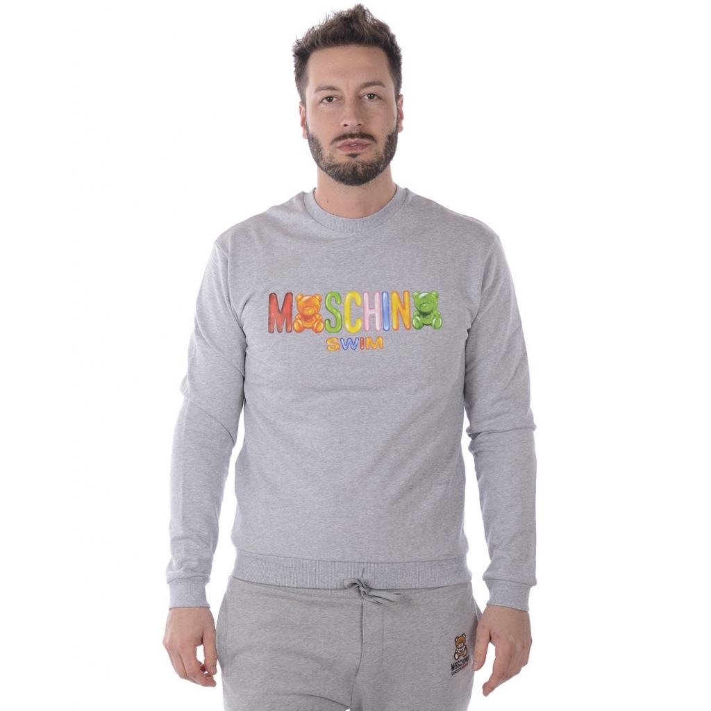 FELPA GUMMY LOGO SWEATSHIRT GRIGIO