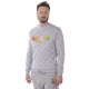 FELPA GUMMY LOGO SWEATSHIRT GRIGIO