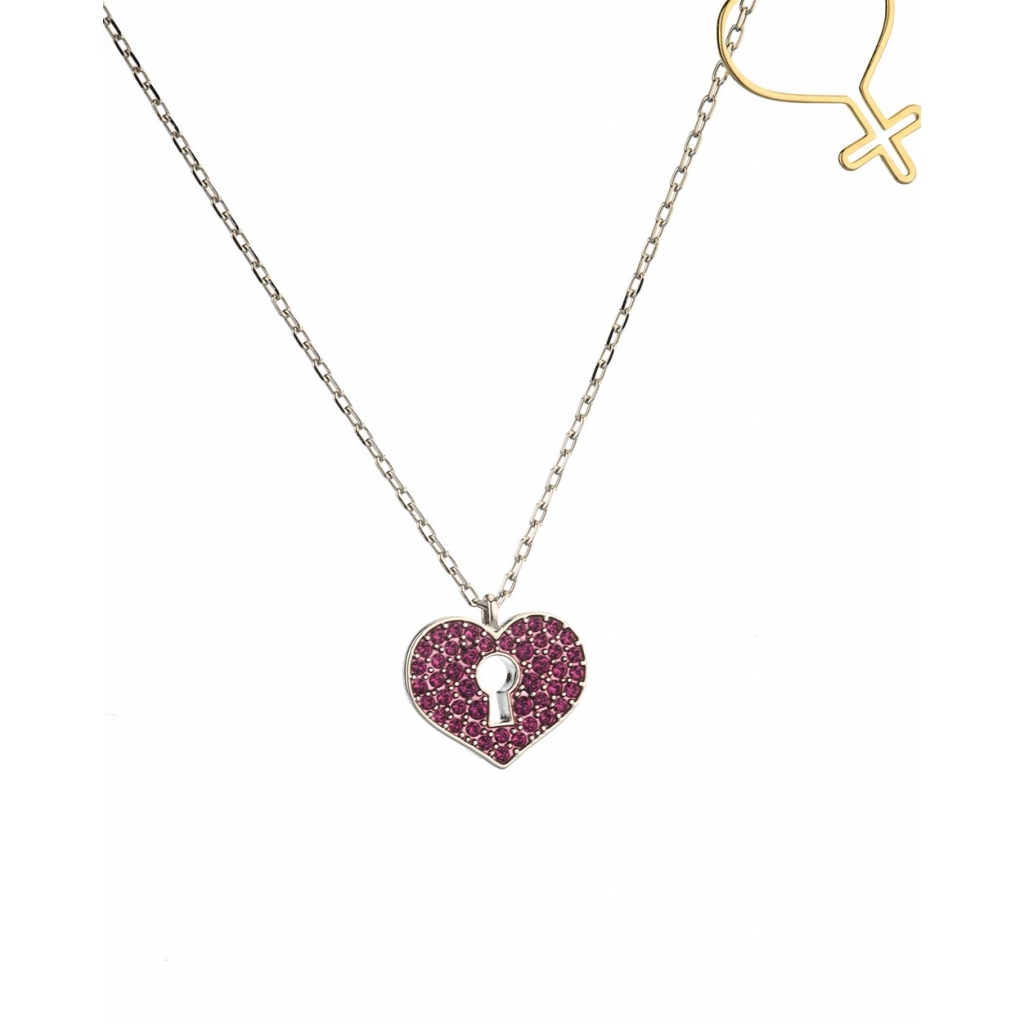 COLLANA MINE HEART ROSA