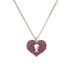 COLLANA MINE HEART ROSA