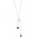 COLLANA DUO EVIL EYE Y BIANCO