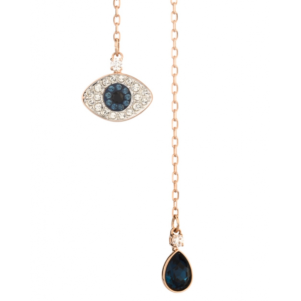 COLLANA DUO EVIL EYE Y BIANCO