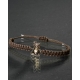 BRACCIALE PETS YORKSHIRE MARRONE