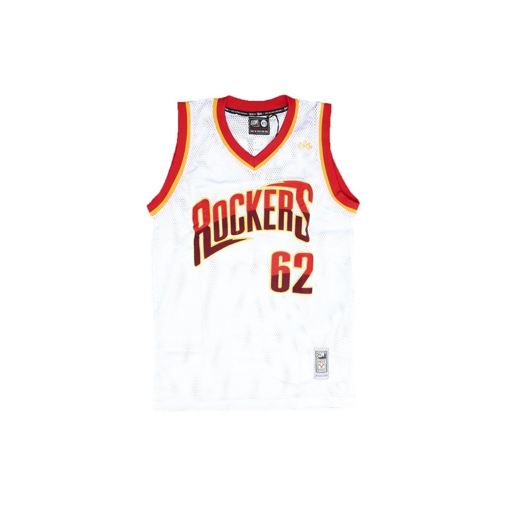 CASACCA 5TATE OF MIND BASKETBALL JERSEY ROCKERS White/Red/Orange/Burgundy unico