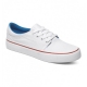 SCARPA BASSA DC WOMAN  SHOES TRASE TX White/Blue/Red unico