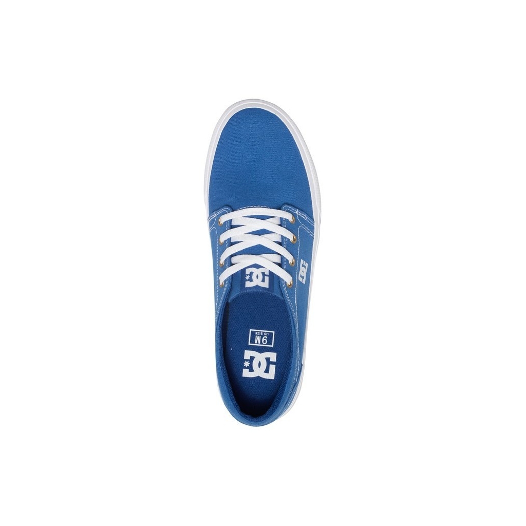 SCARPA BASSA DC SHOES TRASE TX Blue/White unico 