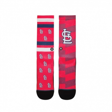 CALZE CARDINALS SPLATTER MLB TEAMS RED