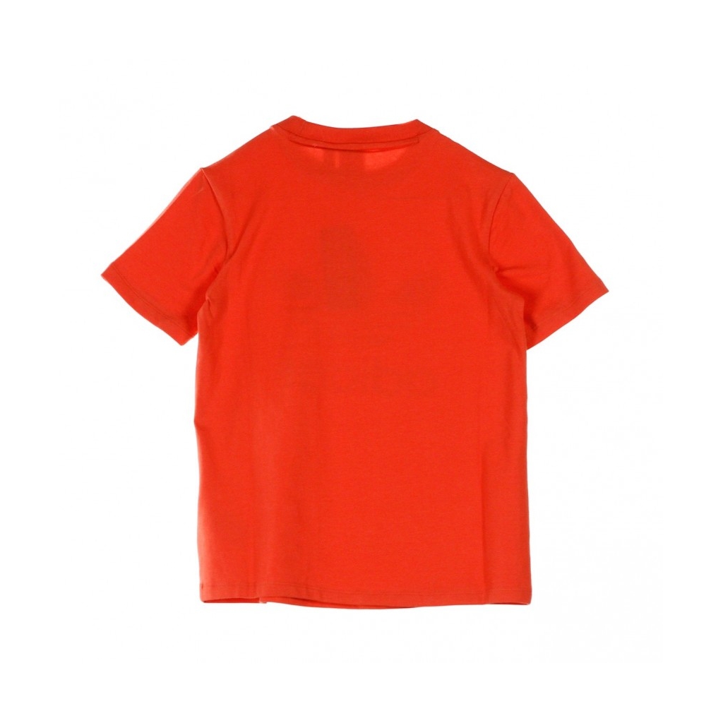 MAGLIETTA TREFOIL TEE TRACE SCARLET/WHITE